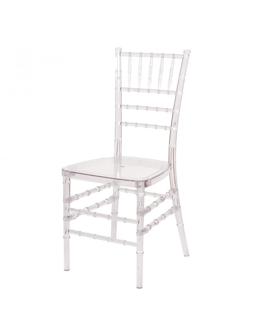 Chairs : Chiavari Chair: Clear Resin